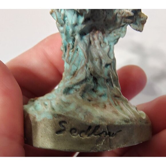 Sedlow Dolphin in the Waves Pewter Figurine, Masterworks 1993 Vintage Ocean Sea - Picture 4 of 5